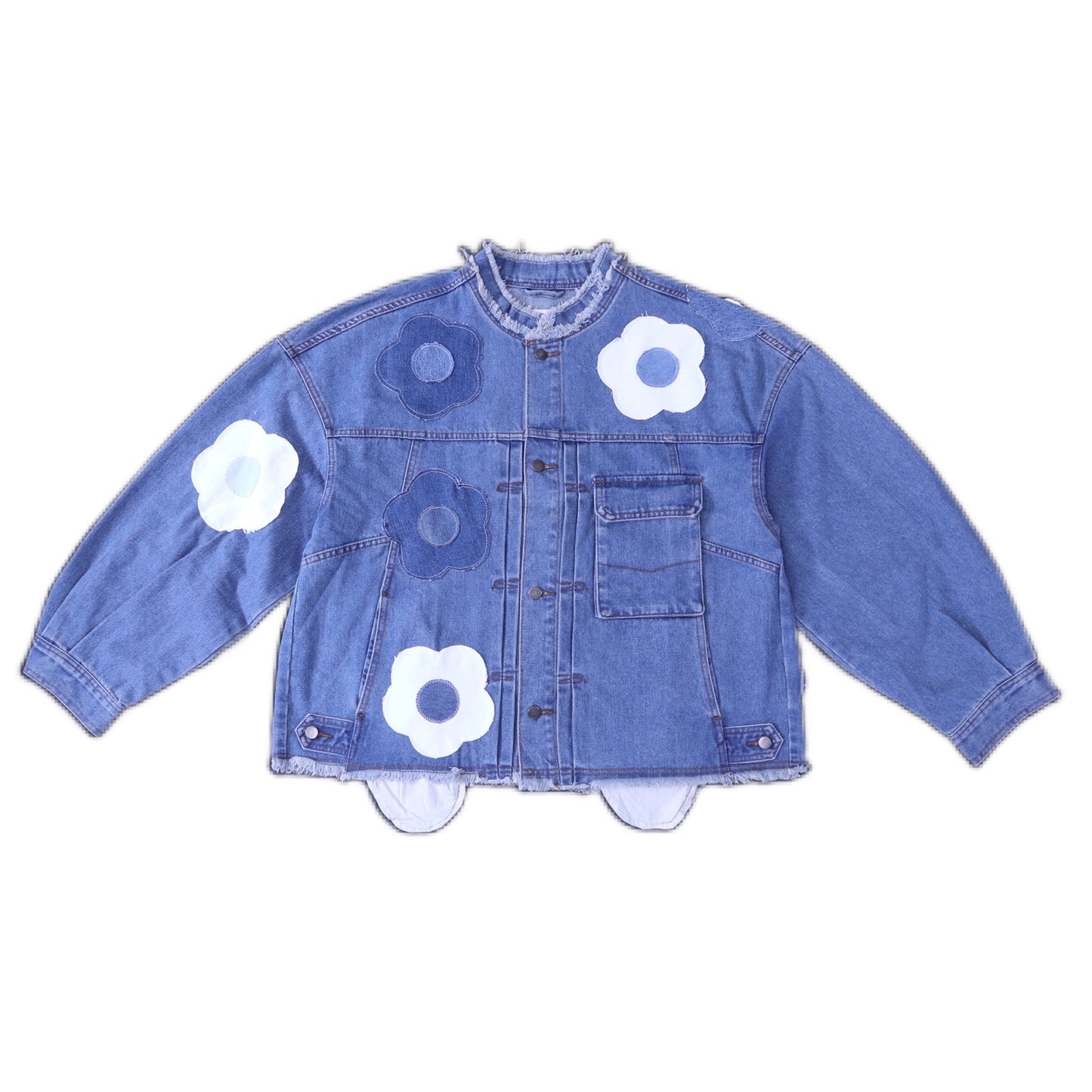 Flower Denim Jacket