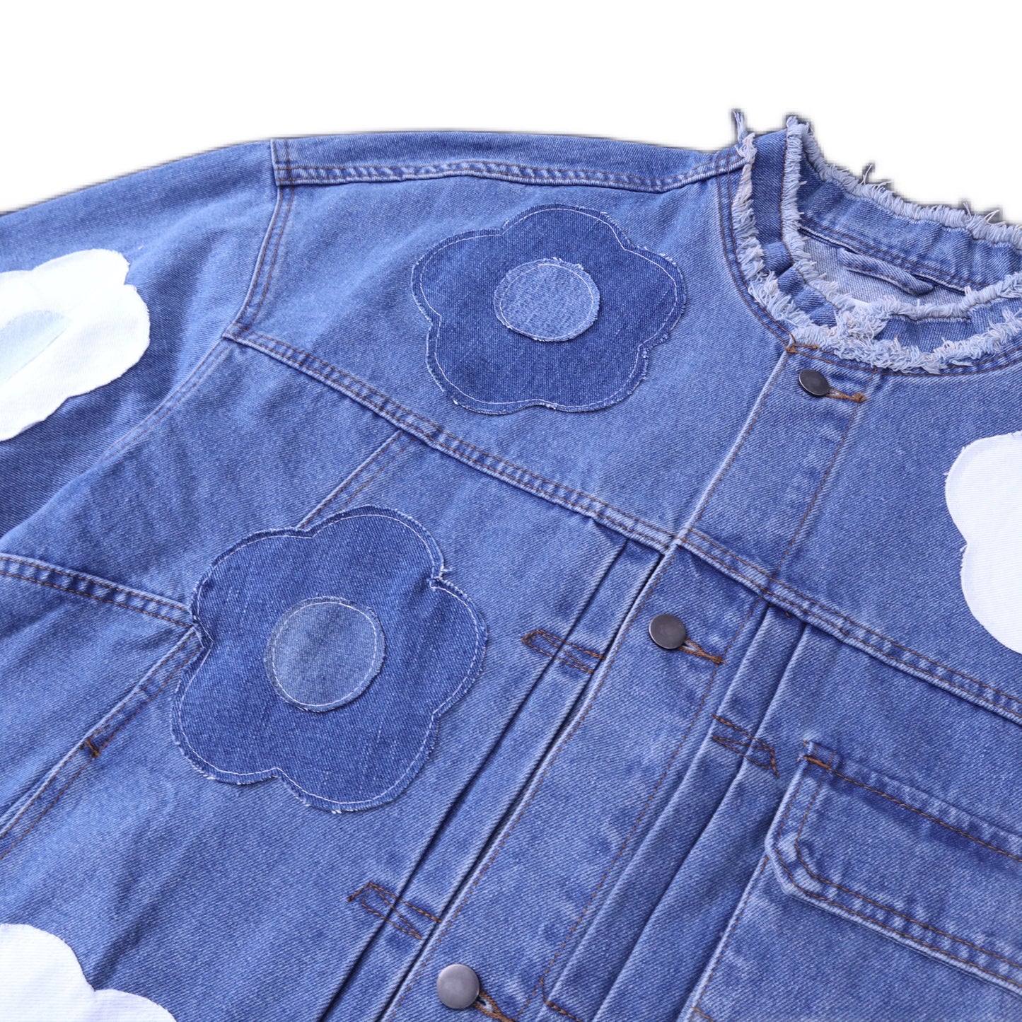 Flower Denim Jacket